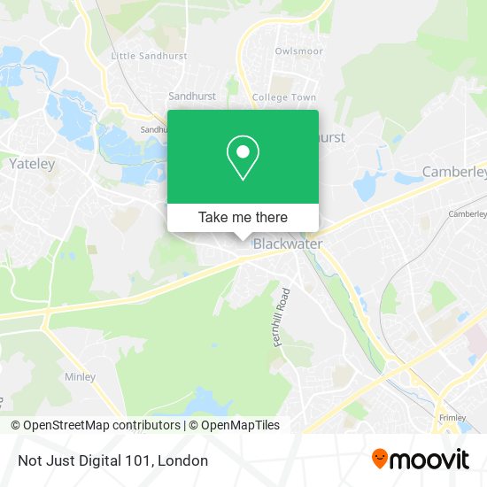 Not Just Digital 101 map
