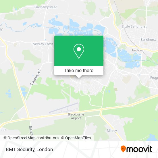 BMT Security map