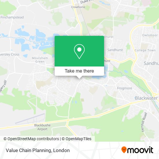 Value Chain Planning map