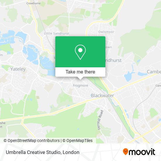 Umbrella Creative Studio map