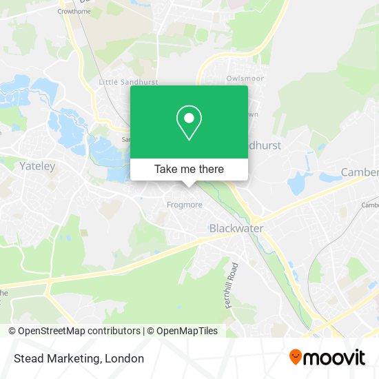 Stead Marketing map