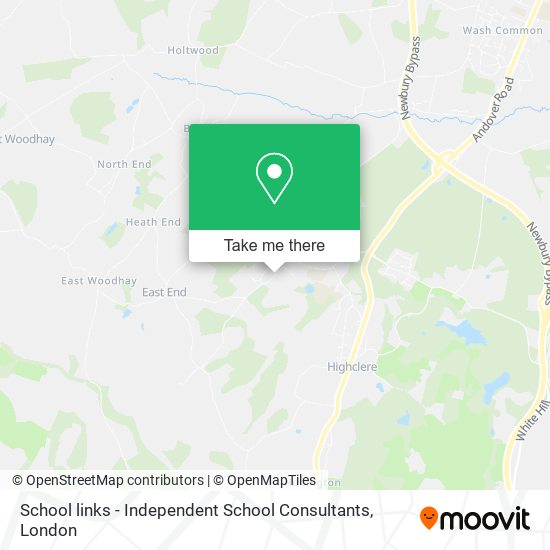 School links - Independent School Consultants map