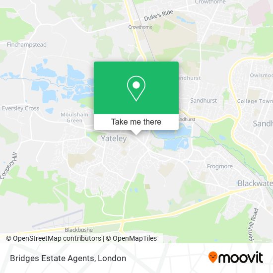 Bridges Estate Agents map