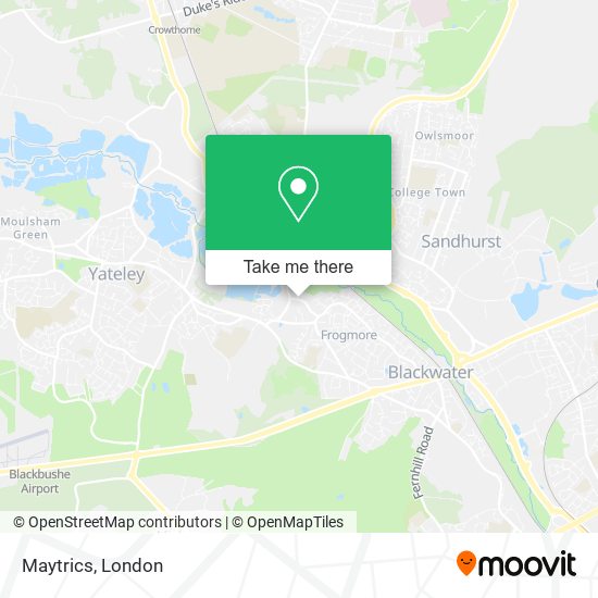 Maytrics map