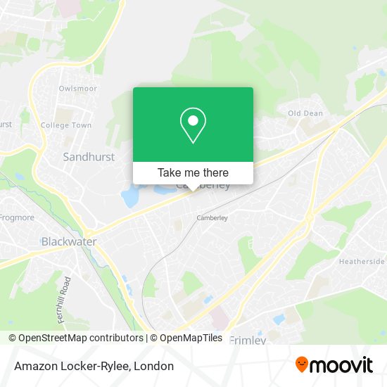 Amazon Locker-Rylee map