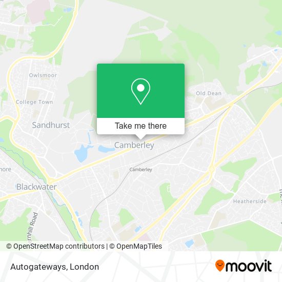 Autogateways map