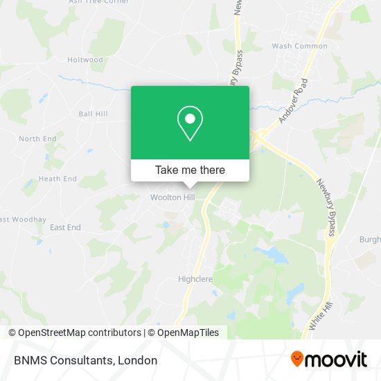 BNMS Consultants map