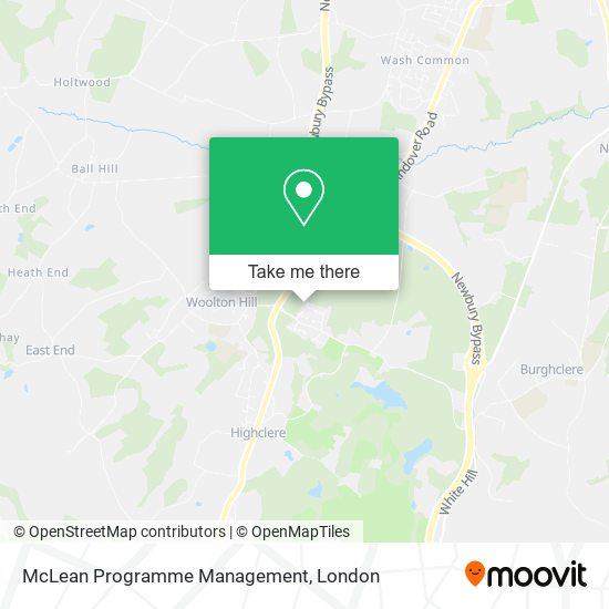 McLean Programme Management map