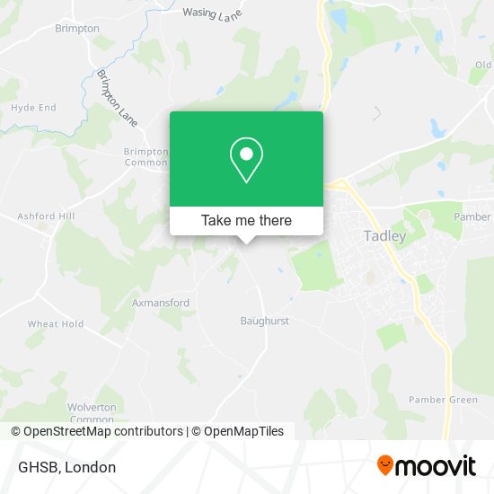 GHSB map