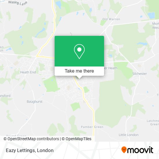 Eazy Lettings map