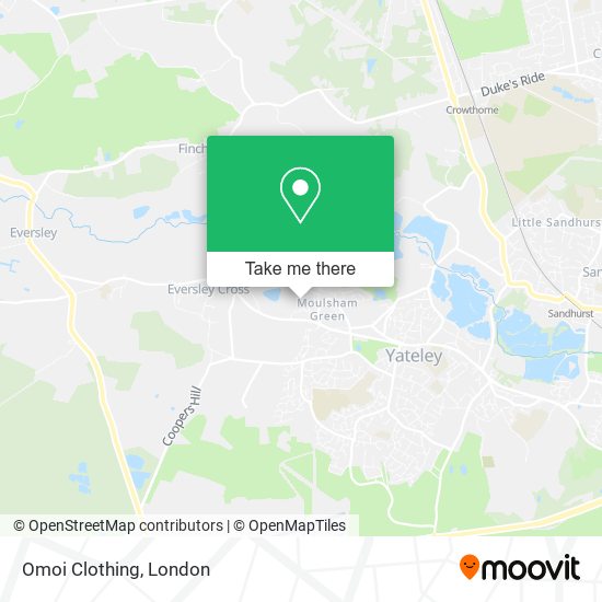 Omoi Clothing map