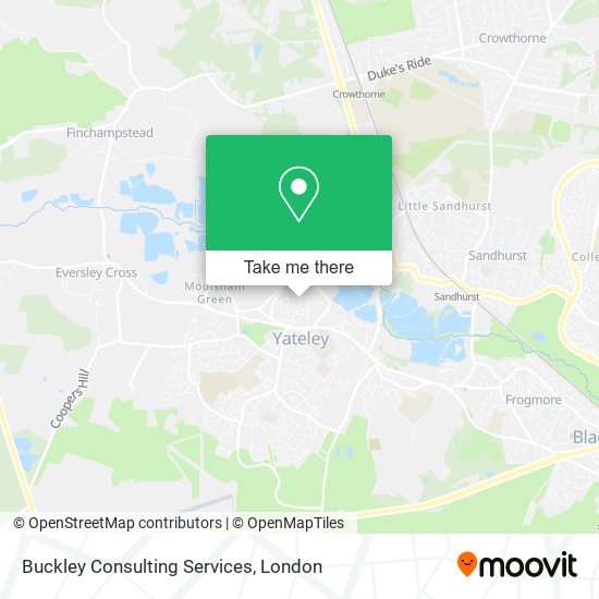 Buckley Consulting Services map