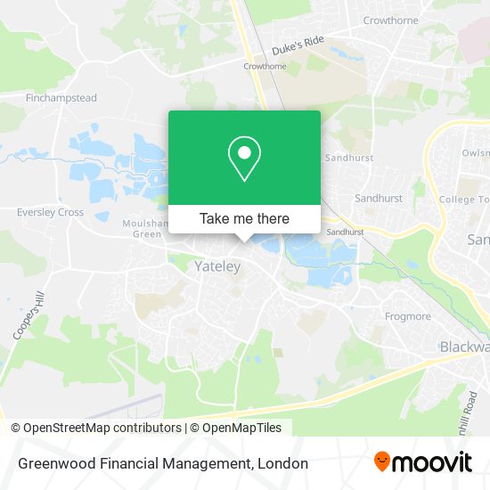 Greenwood Financial Management map