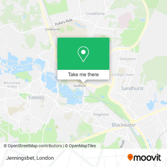 Jenningsbet map