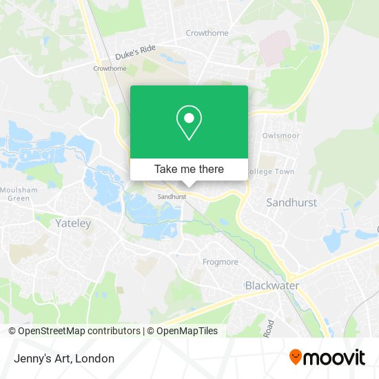 Jenny's Art map