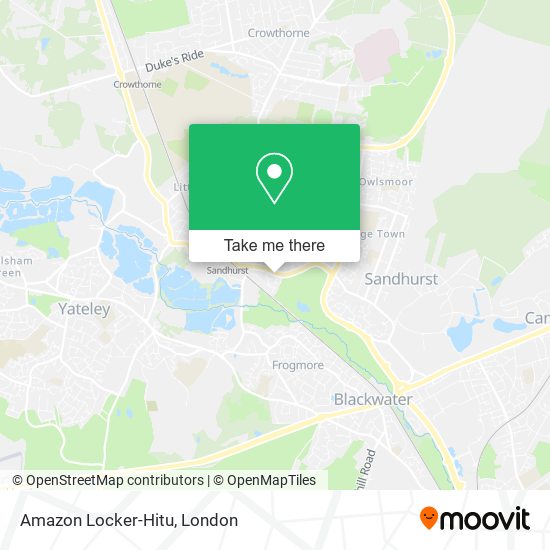 Amazon Locker-Hitu map