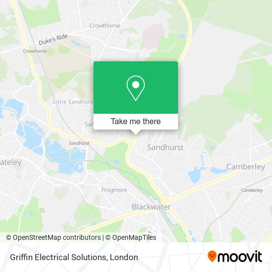Griffin Electrical Solutions map