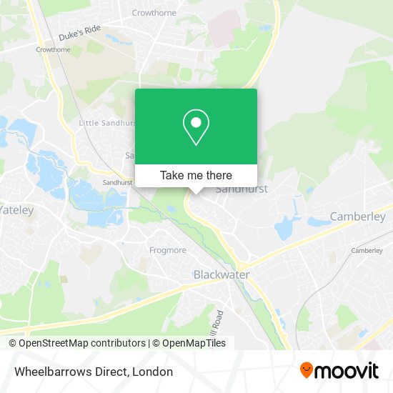 Wheelbarrows Direct map