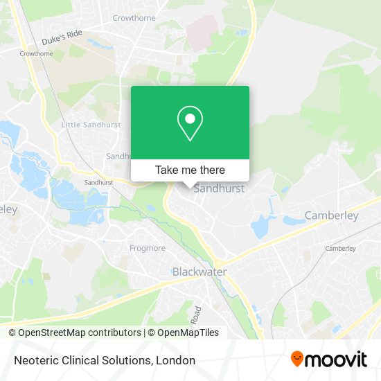 Neoteric Clinical Solutions map
