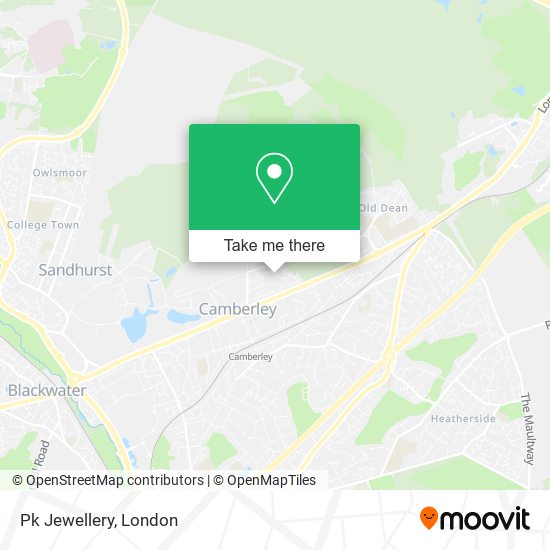 Pk Jewellery map