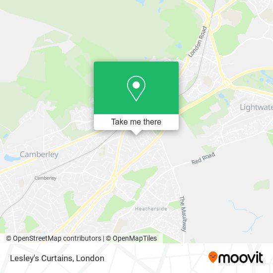 Lesley's Curtains map