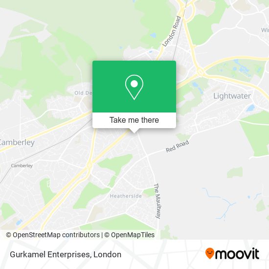 Gurkamel Enterprises map