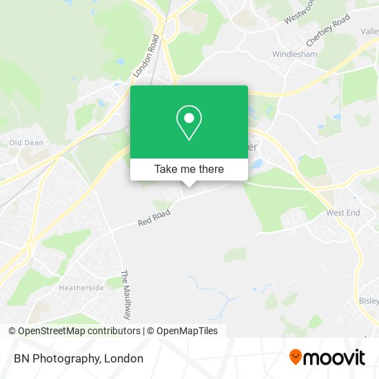 BN Photography map