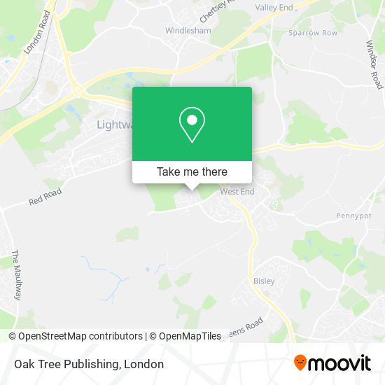 Oak Tree Publishing map