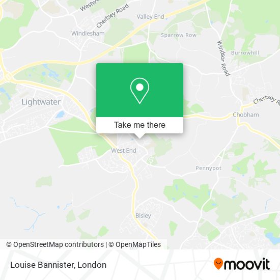 Louise Bannister map