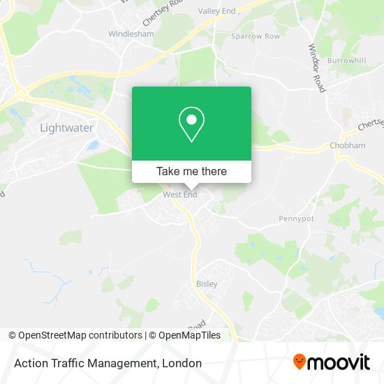 Action Traffic Management map