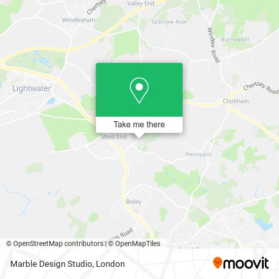Marble Design Studio map