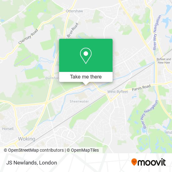 JS Newlands map