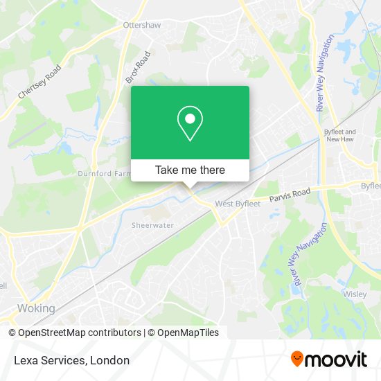 Lexa Services map
