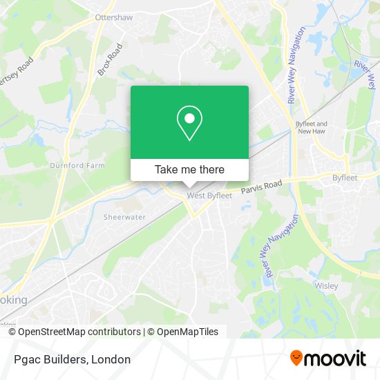 Pgac Builders map