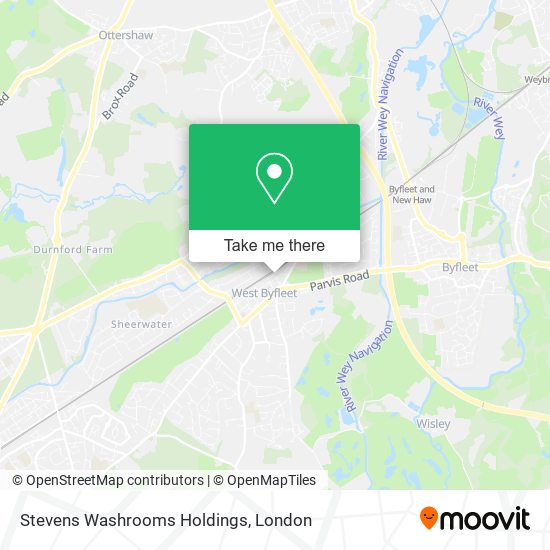 Stevens Washrooms Holdings map