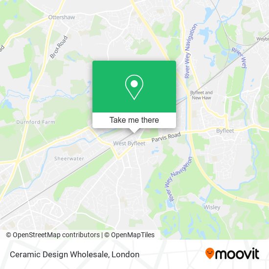 Ceramic Design Wholesale map