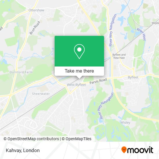 Kahvay map