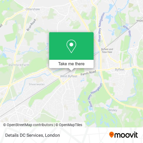 Details DC Services map