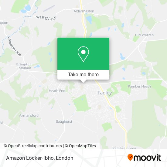 Amazon Locker-Ibho map