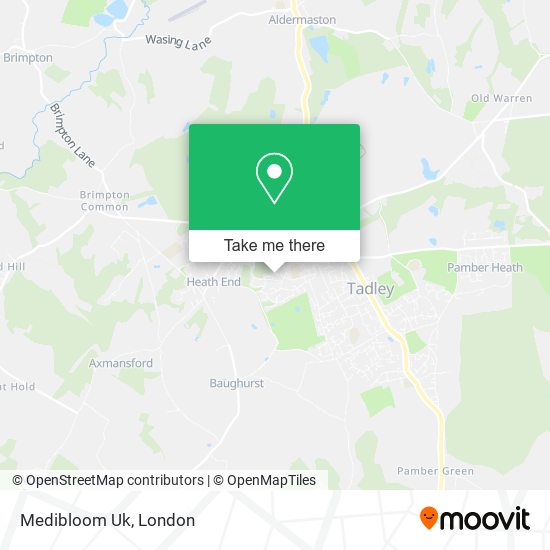 Medibloom Uk map