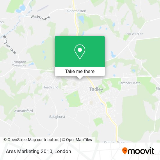 Ares Marketing 2010 map