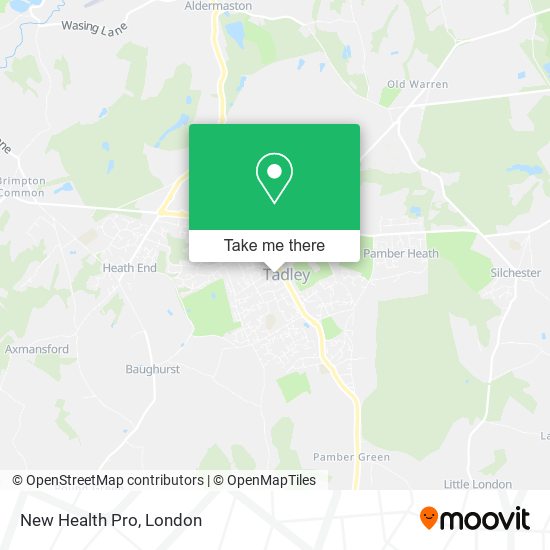 New Health Pro map