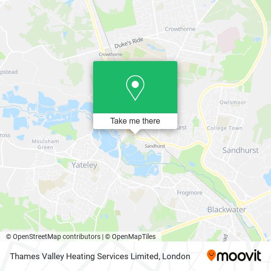 Thames Valley Heating Services Limited map