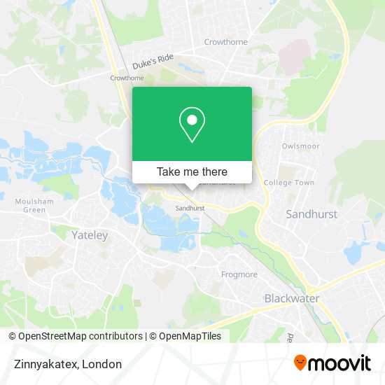 Zinnyakatex map