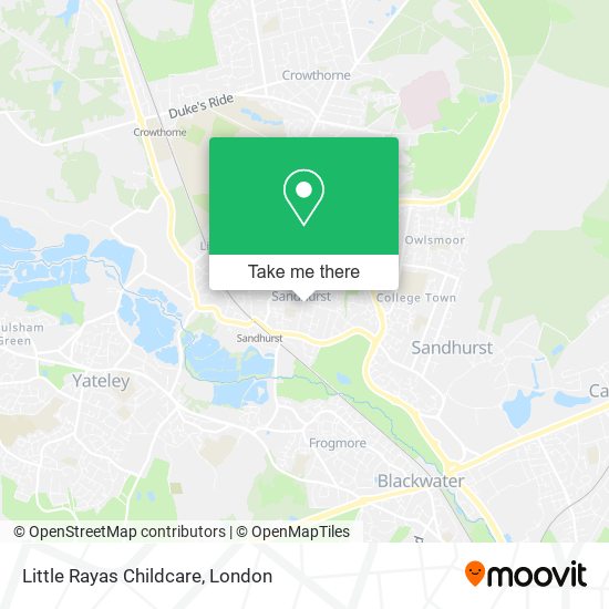 Little Rayas Childcare map