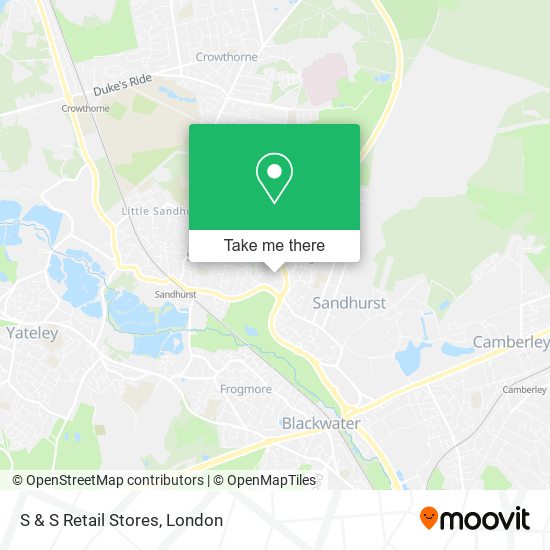 S & S Retail Stores map