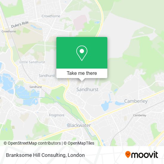 Branksome Hill Consulting map