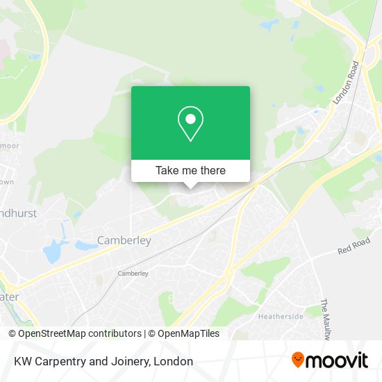 KW Carpentry and Joinery map