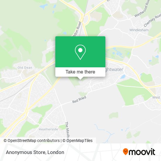 Anonymous Store map
