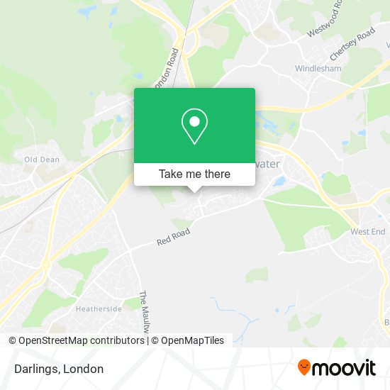 Darlings map